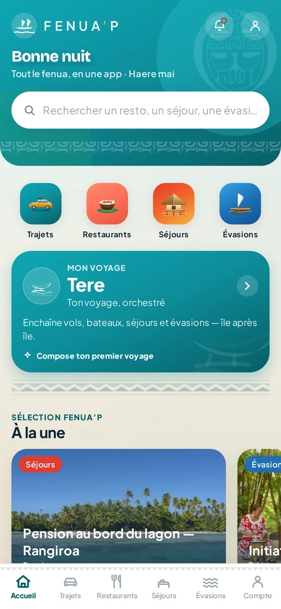 Fenua’p — Le voyage d’une vie, commence ici