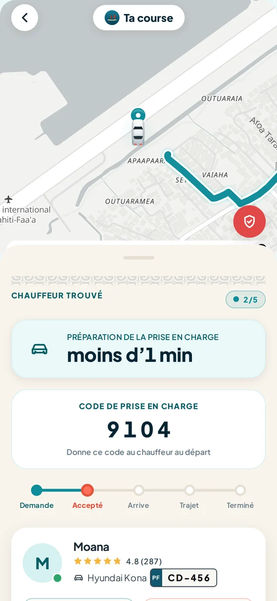 Suivi en direct